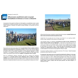 Article france Bleu Auvergne