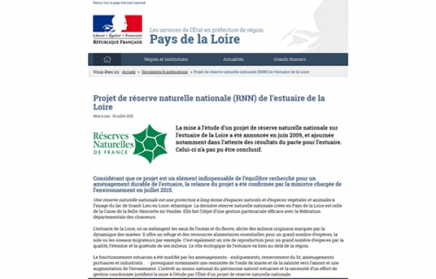 CPNT s’oppose à la création d’une réserve naturelle nationale (RNN) de l'estuaire Loire