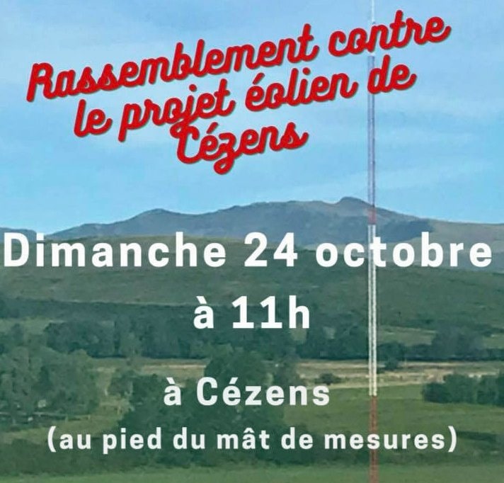 Projet éolien à Cézens