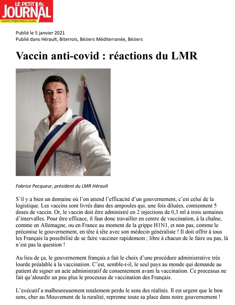 Article Le Petit Journal