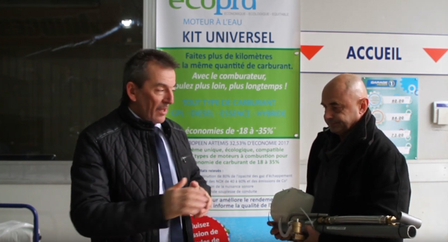 Eddie Puyjalon présente le comburateur ECOPRAT